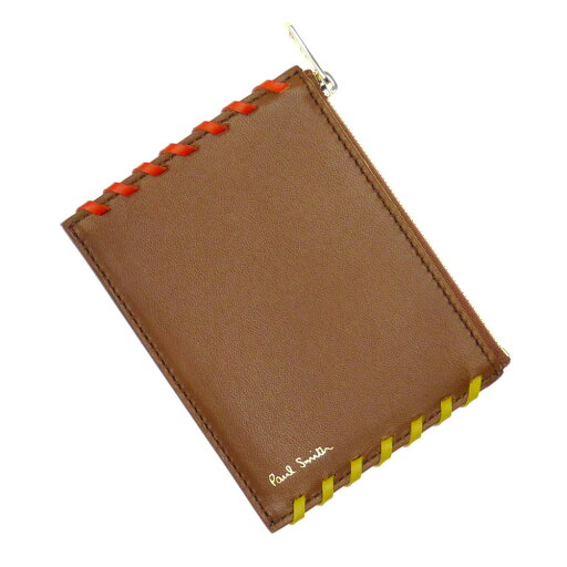 PAUL SMITH ポールスミス メンズ コインケース カードケース M1A 7246 KSTIED ブラウン×ダークオレンジ PAUL SMITH ポールスミス メンズ コインケース カードケース M1A 7246 KSTIED ブラウン×ダークオレンジ