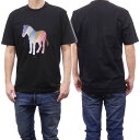 (ポールスミス)PS PAUL SMITH メンズクルーネックTシャツ M2R 675Y MP4433 ブラック /2024春夏新作