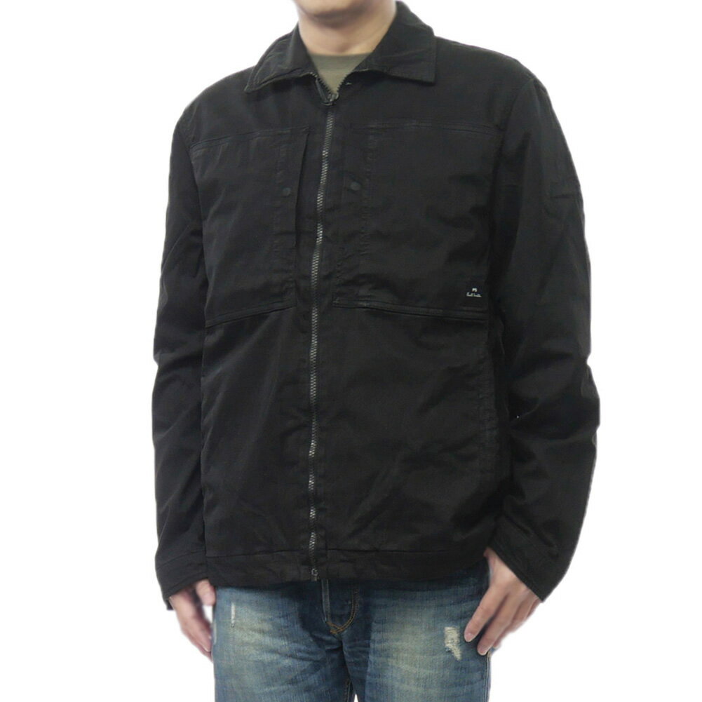 PS PAUL SMITH ポールスミス ブルゾン M2R 699Z T22476 メンズ ブラック(4.0)