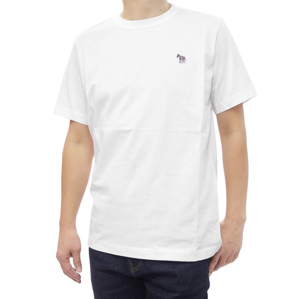 Rakuten - PS PAUL SMITH ポールスミス クルーネック Tシャツ M2R 011R KZEBRA メンズ ホワイト