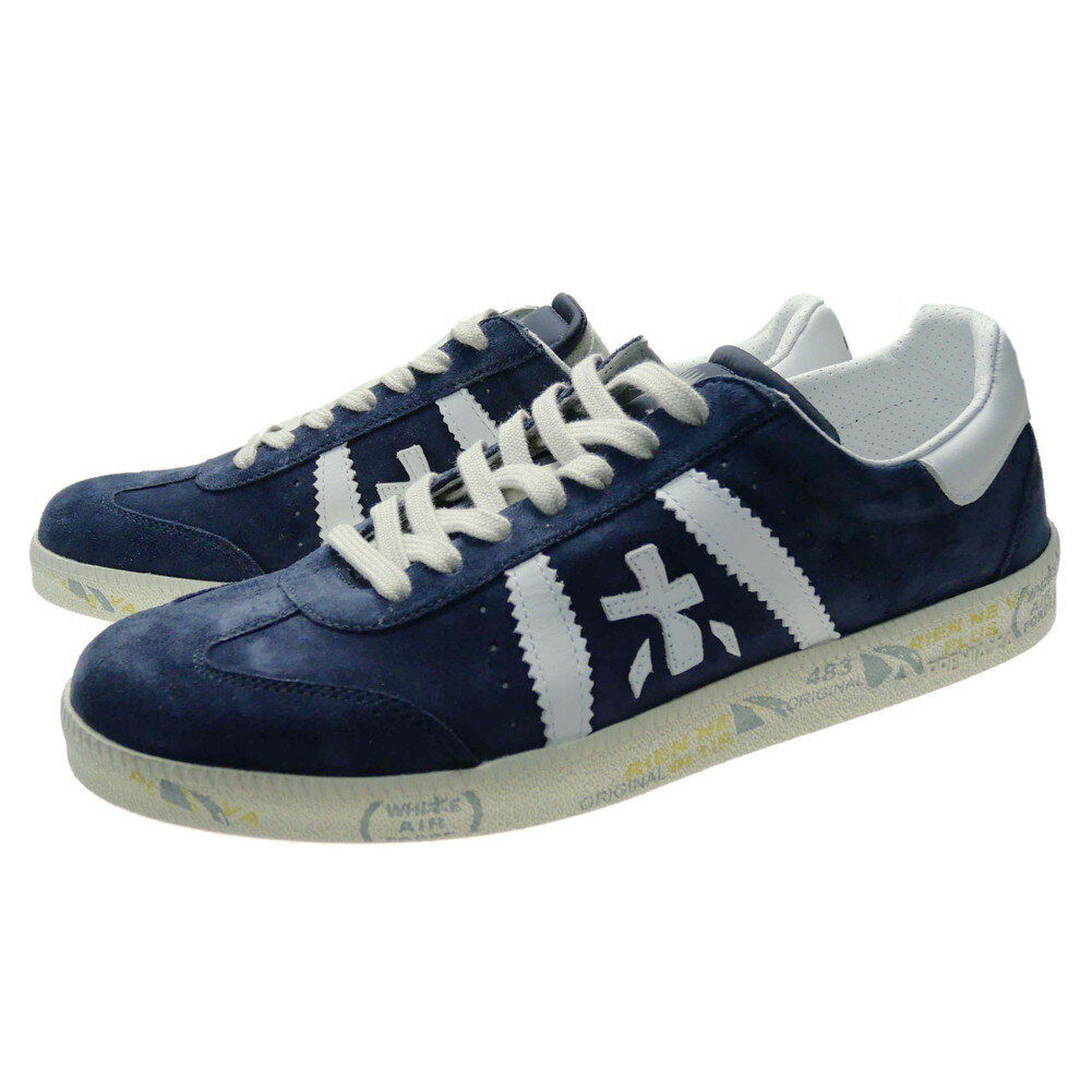 (プレミアータ)PREMIATA メンズローカットスニーカー BONNIE 5757（ボニー） ネイビー