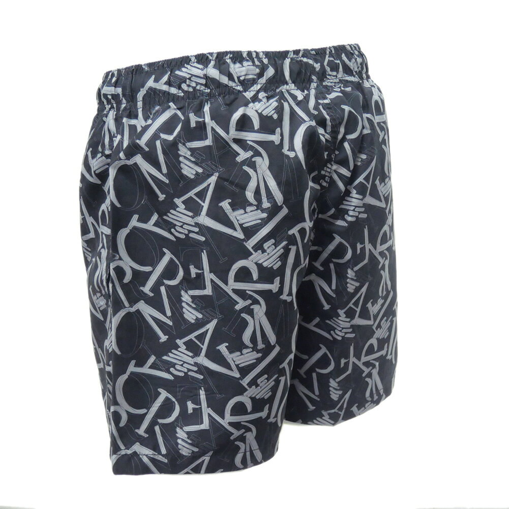 TRE STYLEのEMPORIO ARMANI SWIMWEAR エンポリオ アルマーニ スイムウェア メンズ スイムパンツ EM000583 AF20440 ブラック 水着 キャンプ｜アングル2