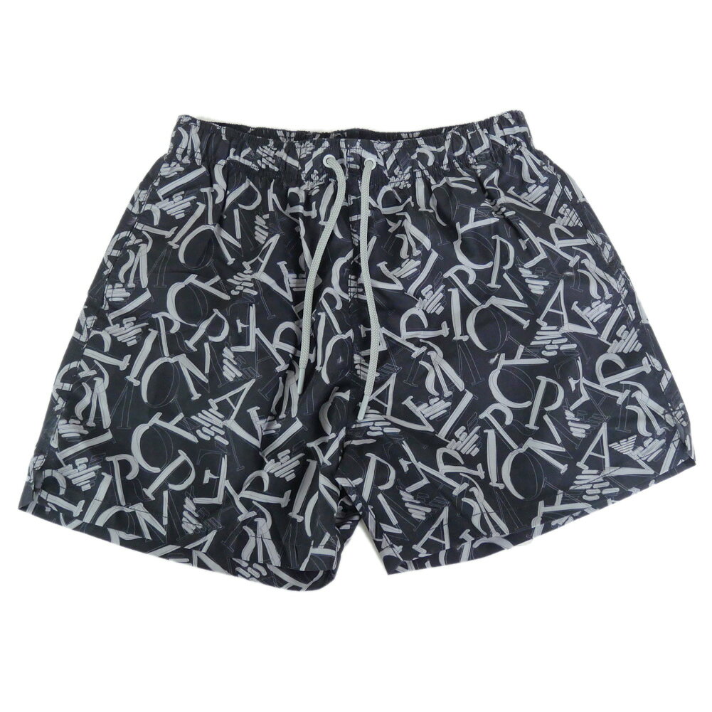 TRE STYLEのEMPORIO ARMANI SWIMWEAR エンポリオ アルマーニ スイムウェア メンズ スイムパンツ EM000583 AF20440 ブラック 水着 キャンプ｜アングル3