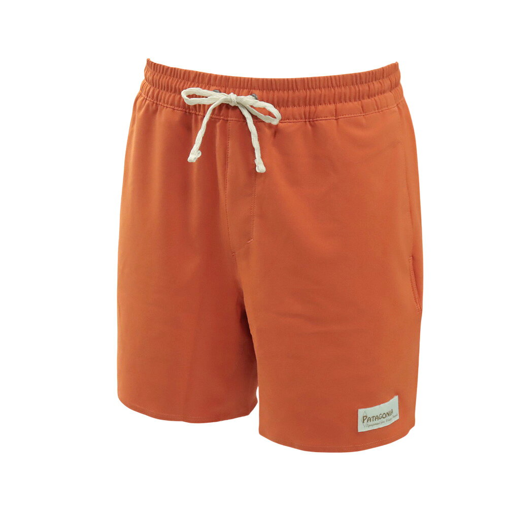 PATAGONIA パタゴニア メンズ ハイブリッド パンツ 86436 / M’S HYDROPEAK VOLLEY SHORTS（ハイドロピーク バレー ショーツ 16インチ）オレンジ