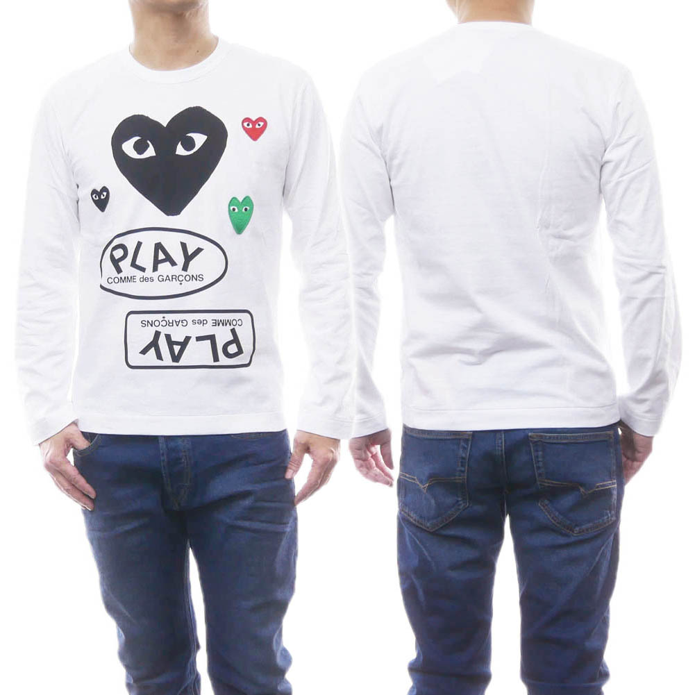 楽天市場】play comme des garcons 長袖tシャツの通販