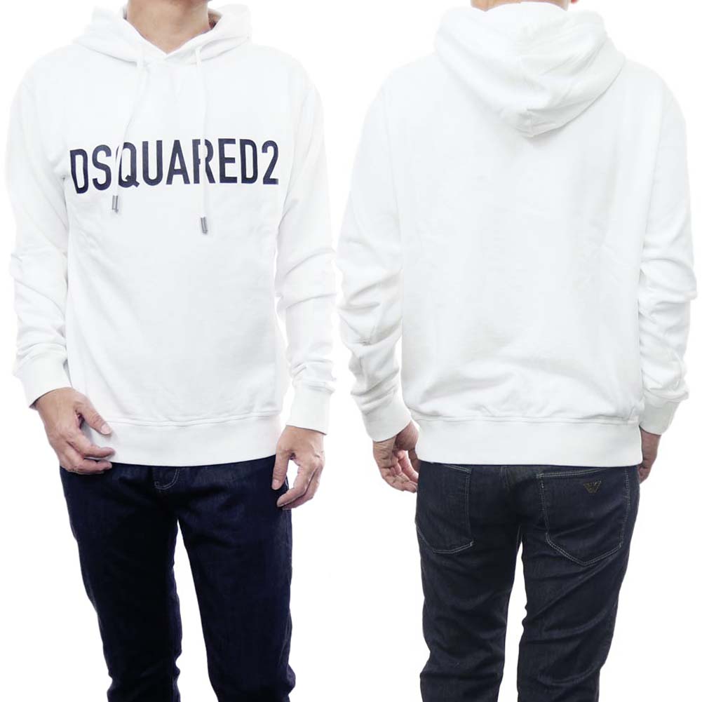 DSQUARED2 ICON フーディー ホワイト M （ディースクエアード） 楽天市場】ディースクエアード（カラーホワイト）（パーカー｜トップス