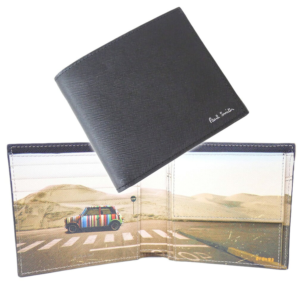 楽天市場】ポールスミス paul smith 財布 メンズ 二つ折り財布 ミニ
