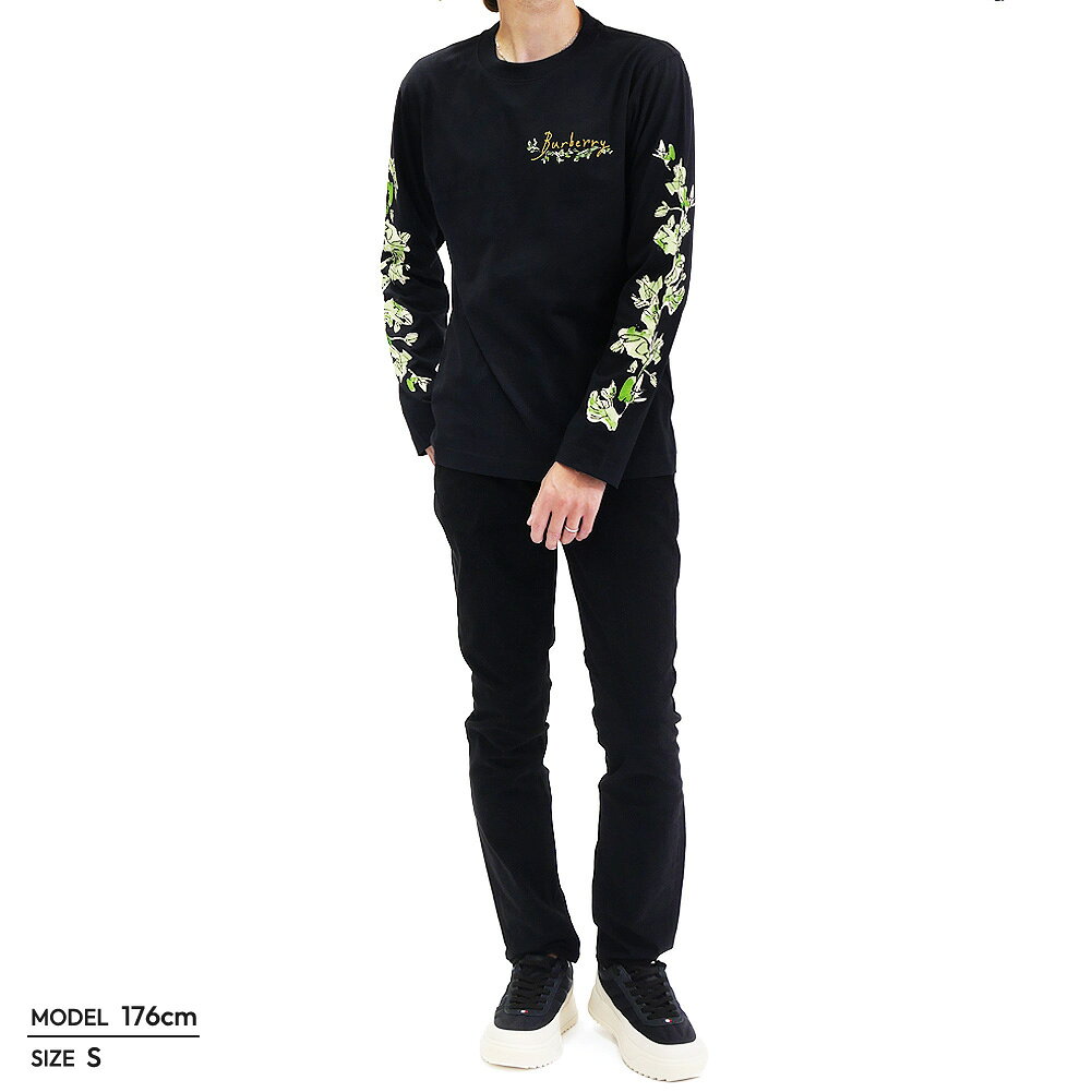 BURBERRY バーバリー メンズ クルーネック ロングTシャツ 8128205 RYAN QB TREE LS ブレイブリト tre-style-10051769 TRE STYLE サンプル画像2