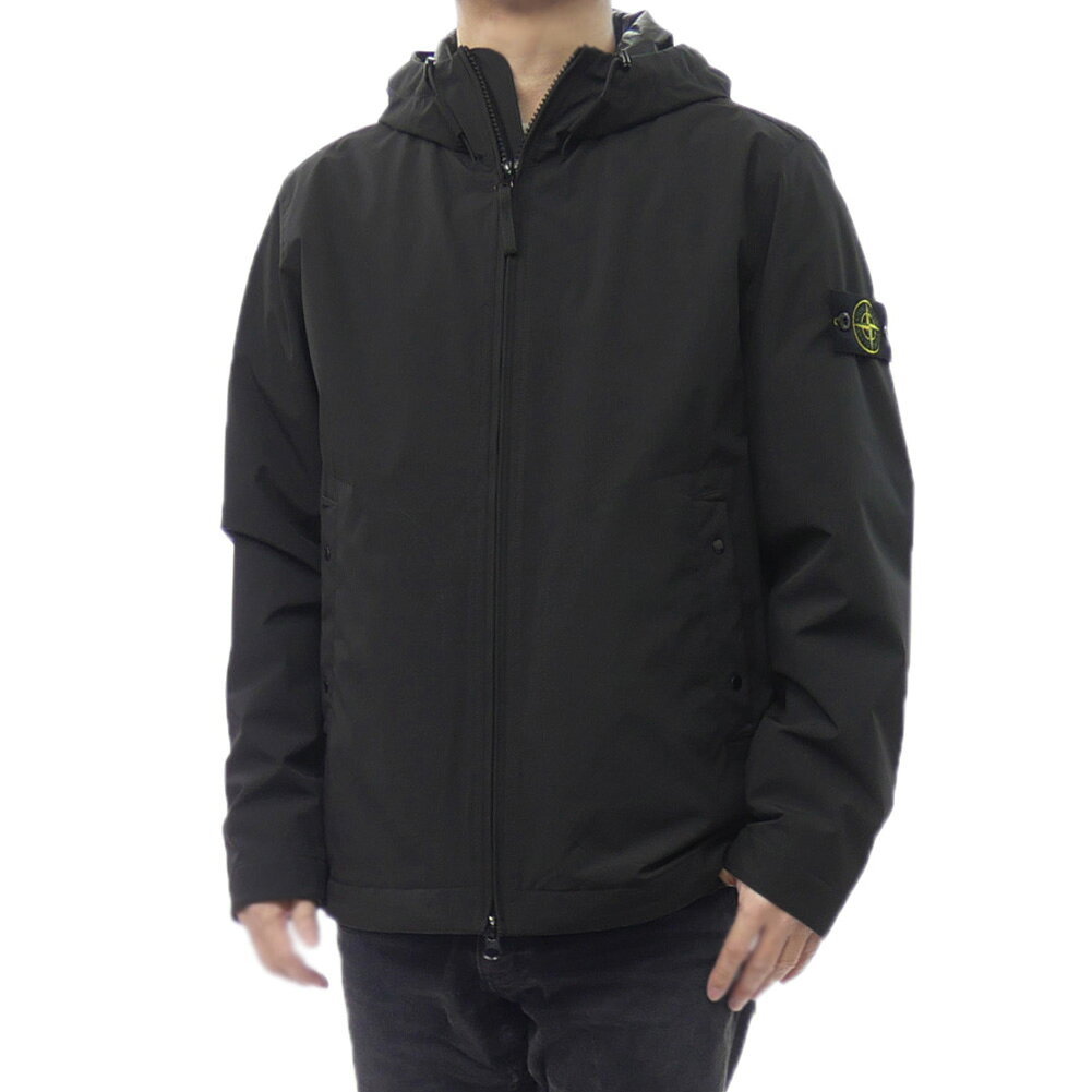 STONE ISLAND ストーンアイランド メンズ ブルゾン 4100108 耐水 防風 メンブレン ジャケット アウター ブラック