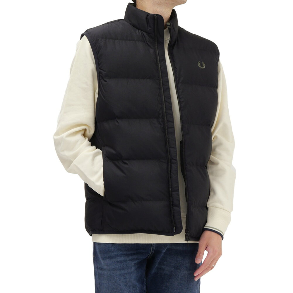 楽天市場】FRED PERRY ダウン ベストの通販