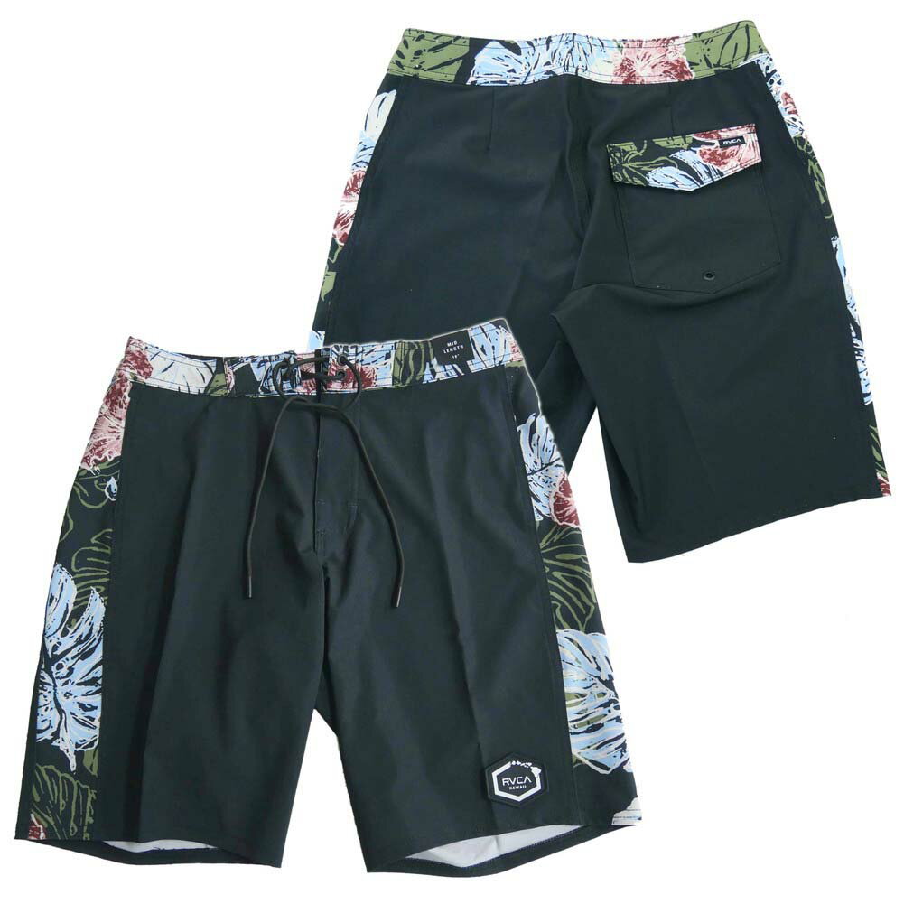 RVCA ルーカ メンズ スイムパンツ BD041518 ブラック