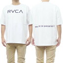 (ルーカ)RVCA メンズクルーネックTシャツ BE041226 / BIG RVCA TEE ホワイト /2024春夏新作