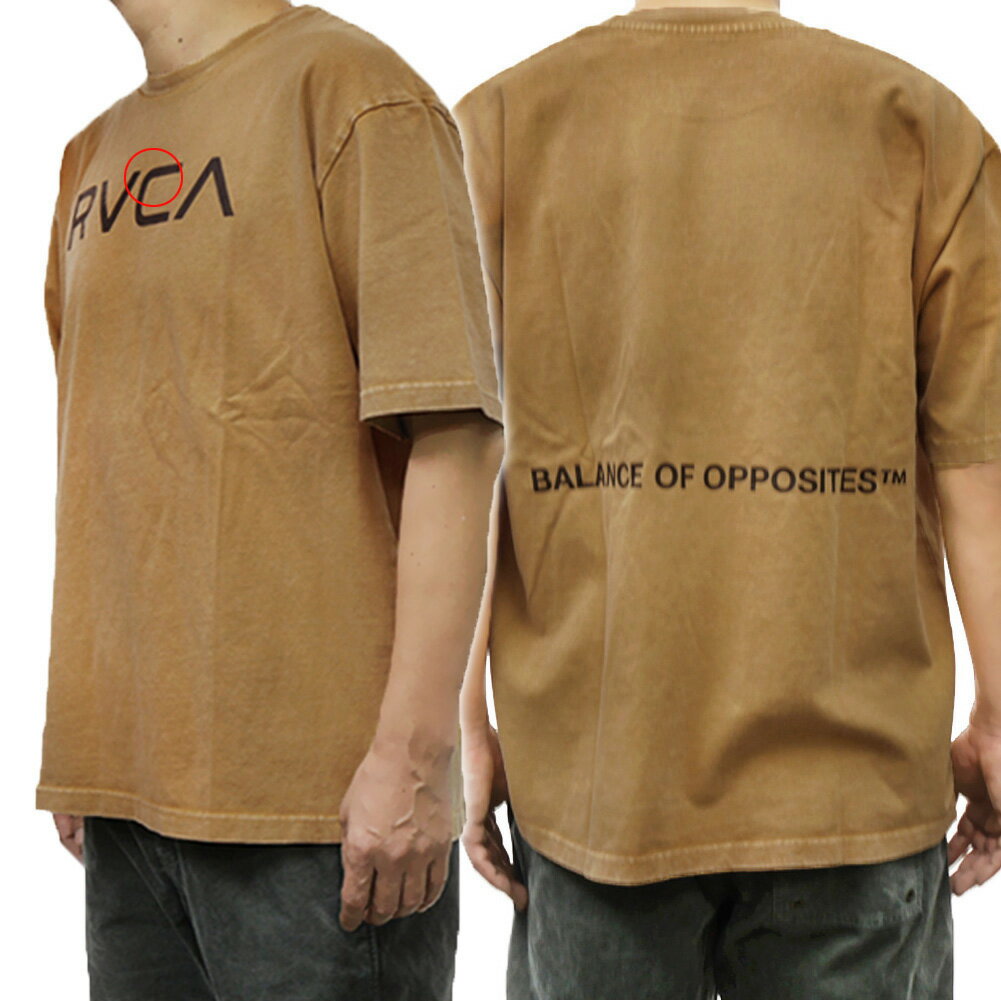 Rakuten - ★難有り特価！RVCA ルーカ メンズクルーネックTシャツ BF041261 / DAY DREAM RVCA SS マスタード L