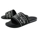 RVCA ルーカ シャワーサンダル BF041970 CHAINMAIL SHOWER SLIDE ビーチサンダル ビーサン ブランド ロゴ カジュアル スポーティ トレーニング 海 メンズ ブラック×ホワイト 国内正規品 2025春夏新作(4)