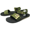 THE NORTH FACE ザ・ノースフェイス メンズ ストラップサンダル NF0A46BG MEN’S SKEENA SANDAL グリーン×ブラック