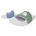 THE NORTH FACE ノースフェイス レディースシャワーサンダル NF0A4T2S / WOMEN’S BASECAMP SLIDE 3 ブルー×グリー...