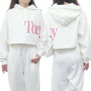 TOMMY JEANS トミー ジーンズ レディース プルオーバー パーカー DW0DW13577 オフホワイト