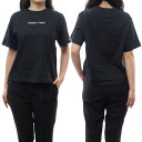 TOMMY JEANS トミー ジーンズ レディース クルーネック Tシャツ DW0DW15049 ブラック