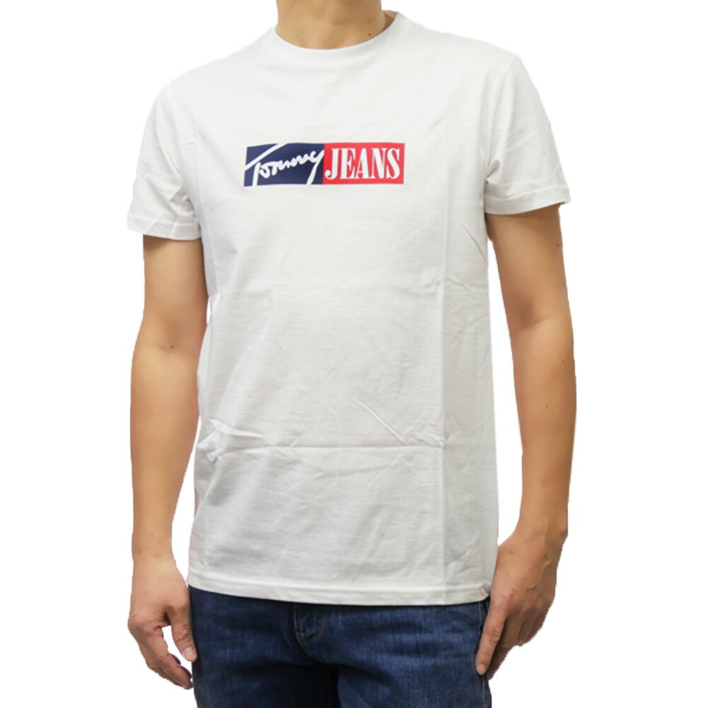 TOMMY JEANS ȥߡ 롼ͥåT DM20365  եۥ磻