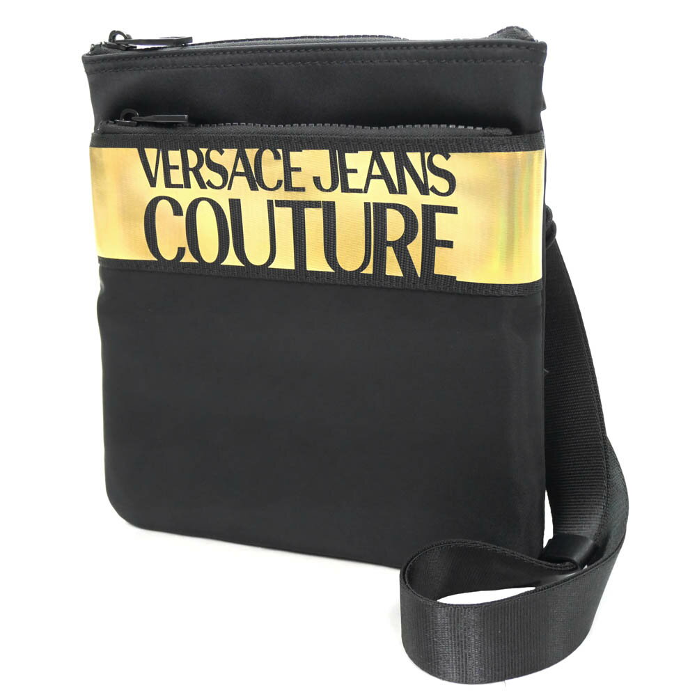 (ヴェルサーチェジーンズ) VERSACE JEANS メンズボディバッグ 75YA4B96 ZS927 ブラック