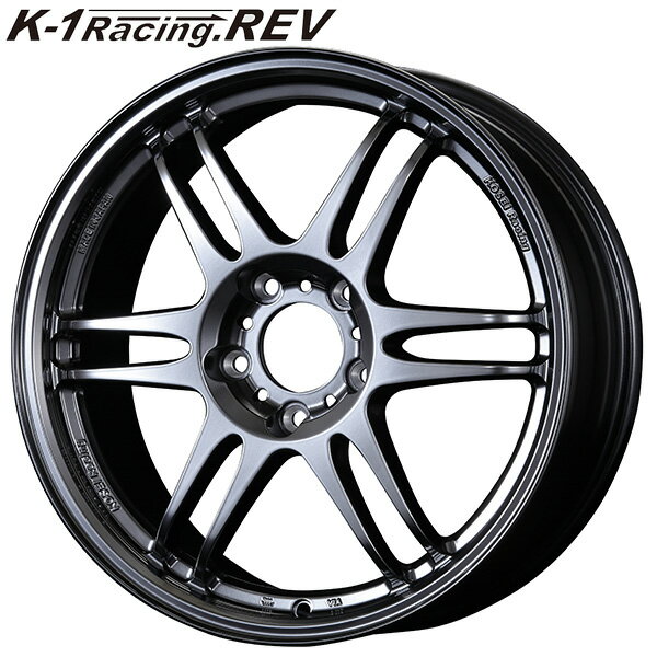 送料無料 205/50R17インチ5H114.3 コーセイ K1レーシング .REV ハイグロスブリヂストン レグノGR-XIIサマータイヤホイールセット