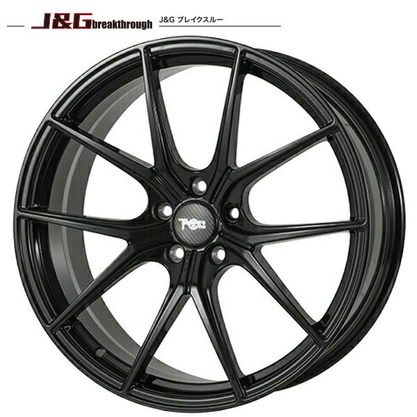 【ベンツCクラス W205】送料無料 225/35R20インチ5H112 鍛造 J&G ブレイクスルー JGB003 ブラッククムホ エクスタ PS71 FR設定サマータイヤホイールセット