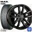 【取付対象】205/60R16 BMW G20/G21用 2021〜2022年製 ヨコハマ アイスガード IG70 MAK FAHR グロスブラック 16インチ 7.0J 5H112 +30 スタッドレスタイヤホイール4本セット 送料無料