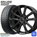 【取付対象】195/65R15 ノア ヴォクシー 2023年製 グッドイヤー アイスナビ7 クレイシズ GC36F グロスブラック 15インチ 6.0J 5穴 114.3 スタッドレスタイヤホイール4本セット 送料無料