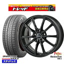 215/50R17 マツダ3 セレナ 2023〜2024年製 ブリヂストン ブリザック VRX2 トレジャーワン ヒューマンライン HR2 BK 17インチ 7.0J 5H114.3 新品 スタッドレス1台分4本セット