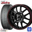 155/70R13 クリッパーリオ スクラムワゴン 数量限定 2022年製 ヨコハマ アイスガード7 IG70 MONZA JPスタイル ジェファ BK 13インチ 4.0J 4H100 新品 スタッドレス1台分4本セット