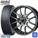 【取付対象】195/65R15 ノア ヴォクシー 2021年製 ダンロップ ウィンターマックス WM02 MONZA ZACK ザック JP205 ブラックシルバー 15インチ 6.0J 5穴 114.3 スタッドレスタイヤホイール4本セット 送料無料