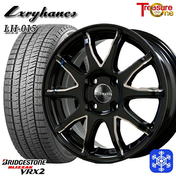 155/65R14 N-BOX  20232024ǯ ֥¥ȥ ֥ꥶå VRX2 ȥ쥸㡼 饰إ LH015 BK 14...