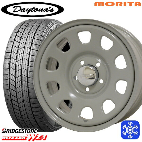 215/70R16 100Q デリカD5 2025年製 ブリヂストン ブリザック WZ1 MRT DAYTONA'S G2 デイトナズ グレー 16インチ 7.0J 5H114.3+33 新品 スタッドレス1台分4本セット