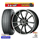 225/60R17 アルファード ヴェルファイア 2022~2023年製 ヨコハマ アイスガードSUV G075 トレジャーワン クリフクライム リボルバー02 BP 17インチ 7.0J 5H114.3 スタッドレスタイヤホイール4本セット