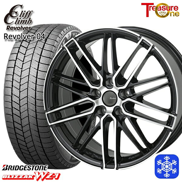 [特別クーポン対象商品]225/65R17 ハリアー RAV4 2025年製 ブリヂストン ブリザック WZ1 トレジャーワン クリフクライム リボルバー04 BP 17インチ 7.0J 5H114.3