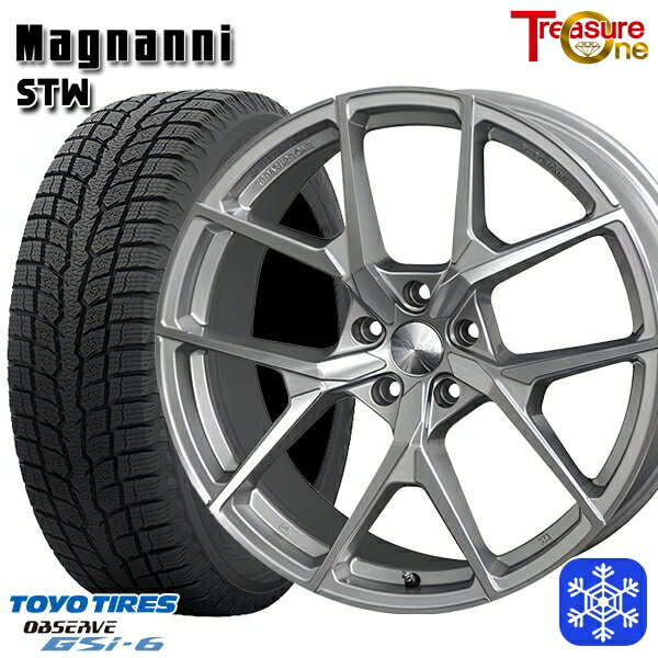 225/55R18 デリカD5 エクストレイル 2022〜2023年製 トーヨー オブザーブ GSi-6 トレジャーワン マグナーニ STW SP 18インチ 7.5J 5H114.3 新品 スタッドレス1台分4本セット