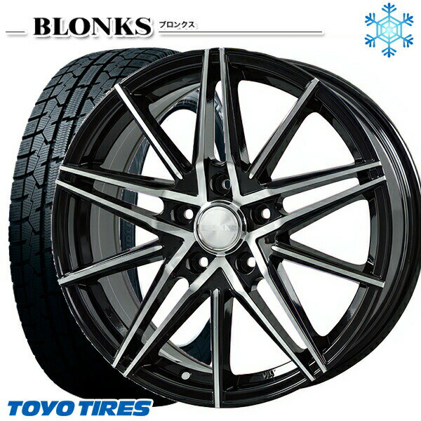 送料無料 2019年製 195/65R15インチ NOAH VOXYTOYO GARIT GIZ トーヨー ガリット ギズ ブロンクス TB01 6.0JX15 5穴 114.3 新品スタッドレスタイヤ ホイール4本セット