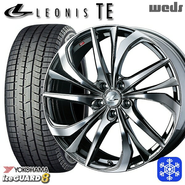 205/50R17 50プリウス インプレッサ 2025年製 ヨコハマ アイスガード8 IG80 Weds ウェッズ レオニス TE BMCMC 17インチ 7.0J 5H100 新品 スタッドレス1台分4本セット