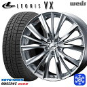 215/45R17 ノア ヴォクシー 2024〜2025年製 トーヨー オブザーブ ギズ3 Weds ウェッズ レオニス VX HSMC 17インチ 7.0J 5H114.3 新品 スタッドレス1台分4本セット
