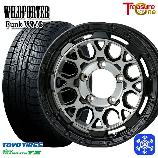 215/70R16 100Q ジムニー 2024〜2025年製 トーヨー ウィンタートランパス TX トレジャーワン ワイルドポーター ファンク WMC BP/BC 16インチ 5.5J 5H139.7 新品 スタッドレス1台分4本セット