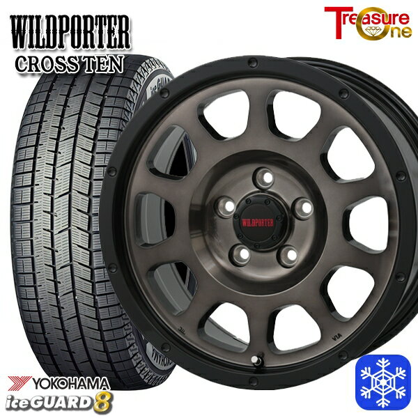 205/60R16 エスティマ マツダ3 2025年製 ヨコハマ アイスガード8 IG80 トレジャーワン ワイルドポータークロステン BP/BC 16インチ 7.0J 5H114.3 新品 スタッドレス1台分4本セット