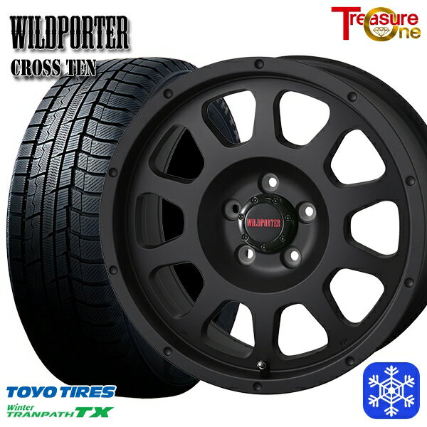 215/60R16 ヤリスクロス ヴェゼル 2023〜2024年製 トーヨー ウィンタートランパス TX トレジャーワン ワイルドポータークロステン MB 16インチ 7.0J 5H114.3 新品 スタッドレス1台分4本セット