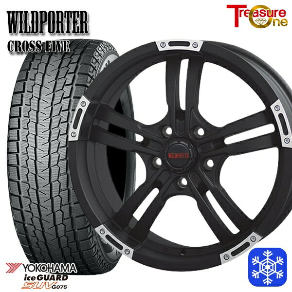 235/70R16 デリカD5 2022〜2023年製 ヨコハマ アイスガードSUV G075 トレジャーワン ワイルドポータークロスファイブ MBP 16インチ 7.0J 5H114.3 スタッドレスタイヤホイール4本セット