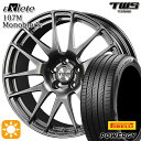 フラッシュクーポン対象★ベンツ Aクラス/Bクラス 225/40R18 92W XL ピレリ パワジー TWS EXlete 107M モノブロック フラットハイパーガンメタ 18インチ 8.0J 5H112 サマータイヤホイールセット