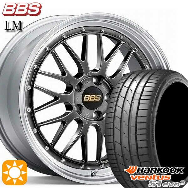 【取付対象】セレナ 215/40R18 89Y XL ハンコック veNtus S1 evo3 K127 BBS LM DB-SLD 18インチ 7.5J 5H114.3 サマータイヤホイールセット