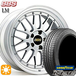 5/10はポイント5倍★アイシス ノア 215/45R17 91W XL グッドイヤー イーグル LSEXE BBS LM DS-SLD 17インチ 7.5J 5H114.3 サマータイヤホイールセット