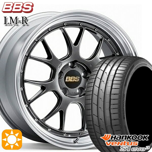 【取付対象】225/40R19 93Y XL ハンコック veNtus S1 evo3 K127 BBS LM-R DB-SLD 19インチ 8.5J 5H114.3 サマータイヤホイールセット