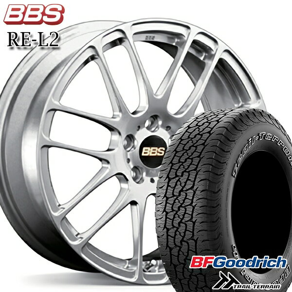 【取付対象】245/65R17 111T ORWL BFグッドリッチ トレールテレーン BBS RE-L2 ダイヤモンドシルバー（DS） 17インチ 7.0J 5H114.3 サマータイヤホイールセット