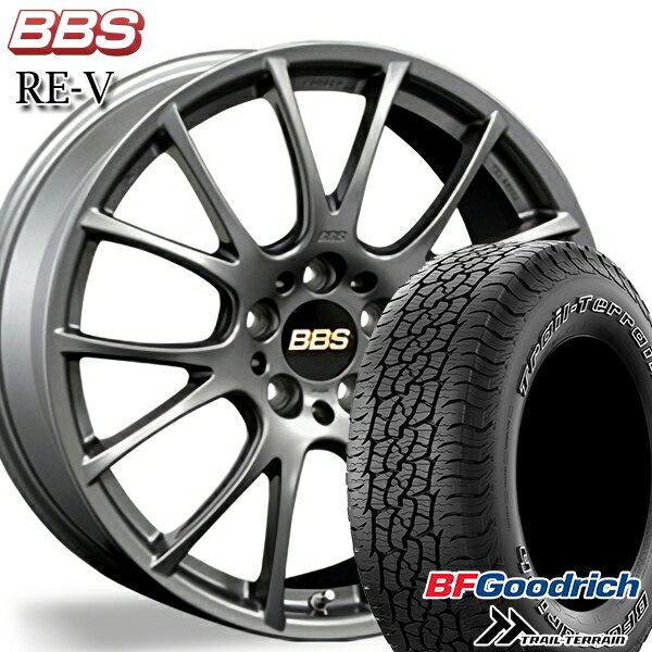 【取付対象】235/60R18 107H XL RBL BFグッドリッチ トレールテレーン BBS RE-V マットグレイ（MGR） 18インチ 7.5J 5H114.3 サマータイヤホイールセット