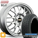 【取付対象】205/65R16 95H トーヨー オープンカントリーA/T EX BBS RG-F シルバー（SL） 16インチ 7.0J 5H114.3 サマータイヤホイールセット